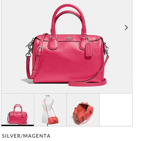 Coach Mini Bennett Satchel (%Authentic) - Picture 2 of 8